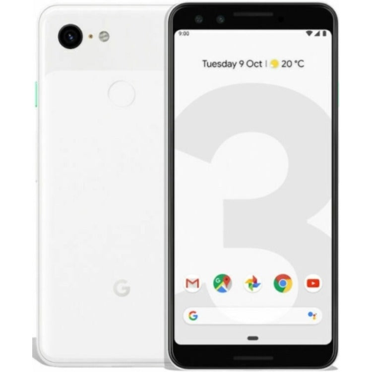 Cellulaire reconditionné Google Pixel 3 Blanc 64go 8/10