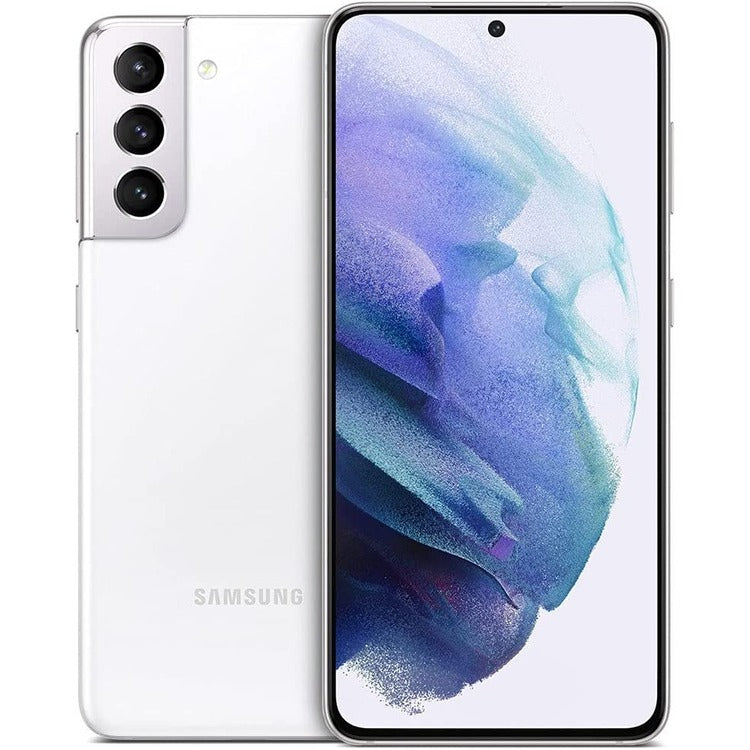 Cellulaire reconditionné Samsung Galaxy S21 Blanc 128go 8/10