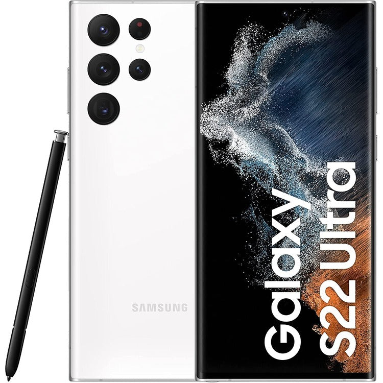 Cellulaire reconditionné Samsung Galaxy S22 Ultra Blanc 128go 8/10