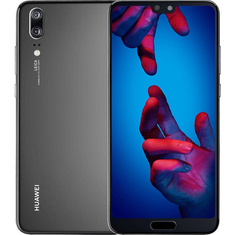 Cellulaire reconditionné Huawei P20 Noir 128go 9/10