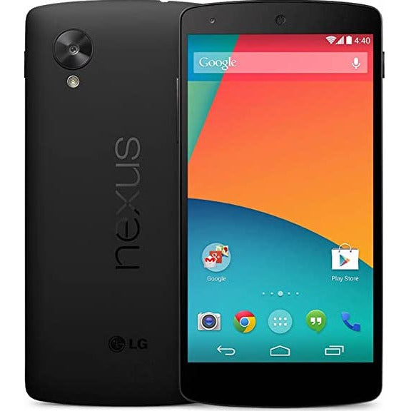 Cellulaire reconditionné LG Nexus 5 Noir 16go 8/10