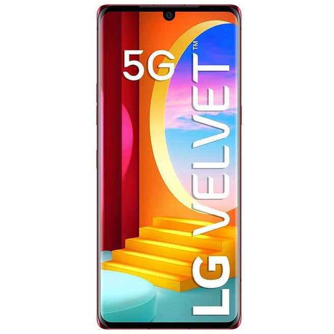 Cellulaire reconditionné LG Velvet 128Go Rouge 7.5/10