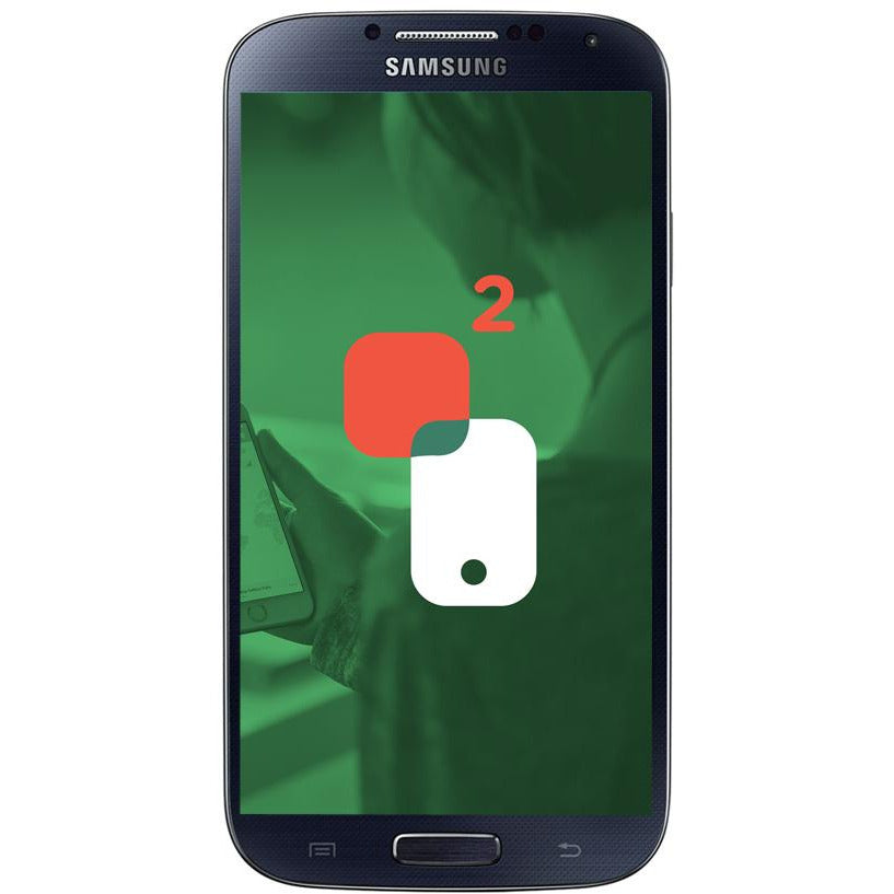 Cellulaire reconditionné Samsung Galaxy S4 Mini Déverrouillé Bleu 16go 8/10