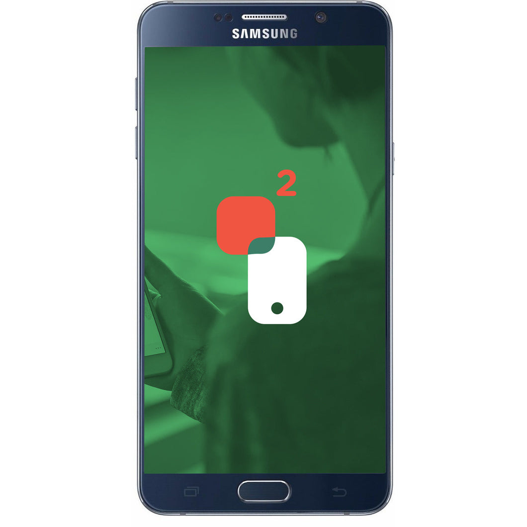 Téléphone usagé-Samsung Galaxy Note 5 Déverrouillé Bleu 32go 8/10-SecondCell.ca
