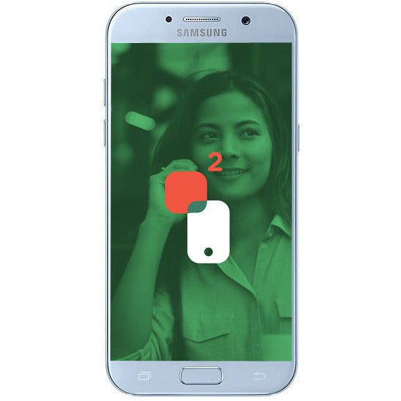 Téléphone usagé-Samsung Galaxy A5 2017 Déverrouillé Bleu 32go 9/10-SecondCell.ca