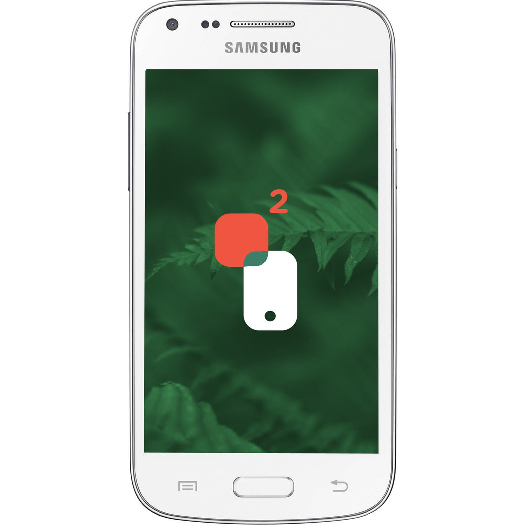 Téléphone usagé-Samsung Galaxy Core Déverrouillé Blanc 16go 9/10-SecondCell.ca