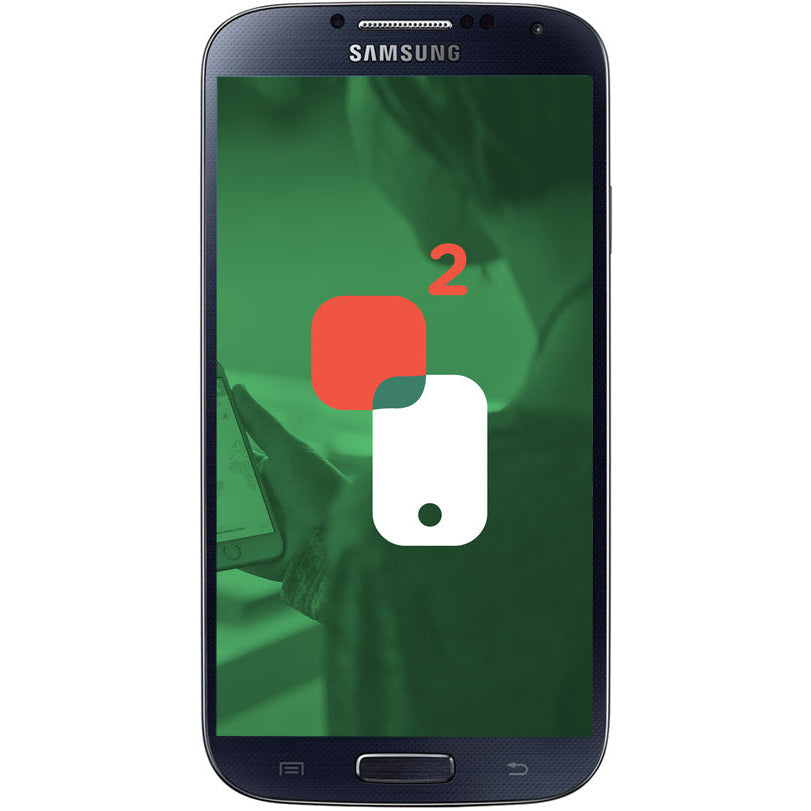 Téléphone usagé-Samsung Galaxy S4 Bell bleu 16go 9/10-SecondCell.ca