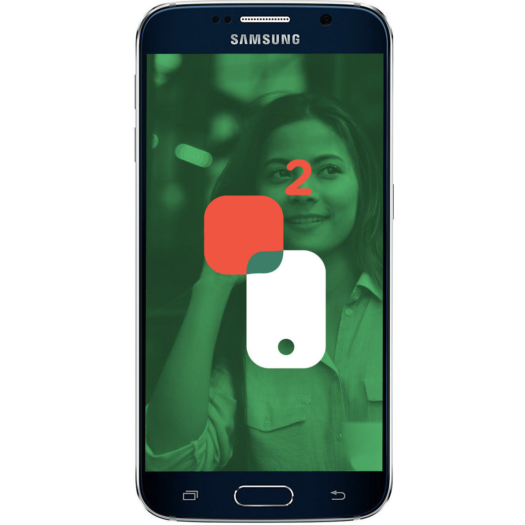 Téléphone usagé-Samsung Galaxy S6 Déverrouillé Bleu 32go 7.5/10-SecondCell.ca