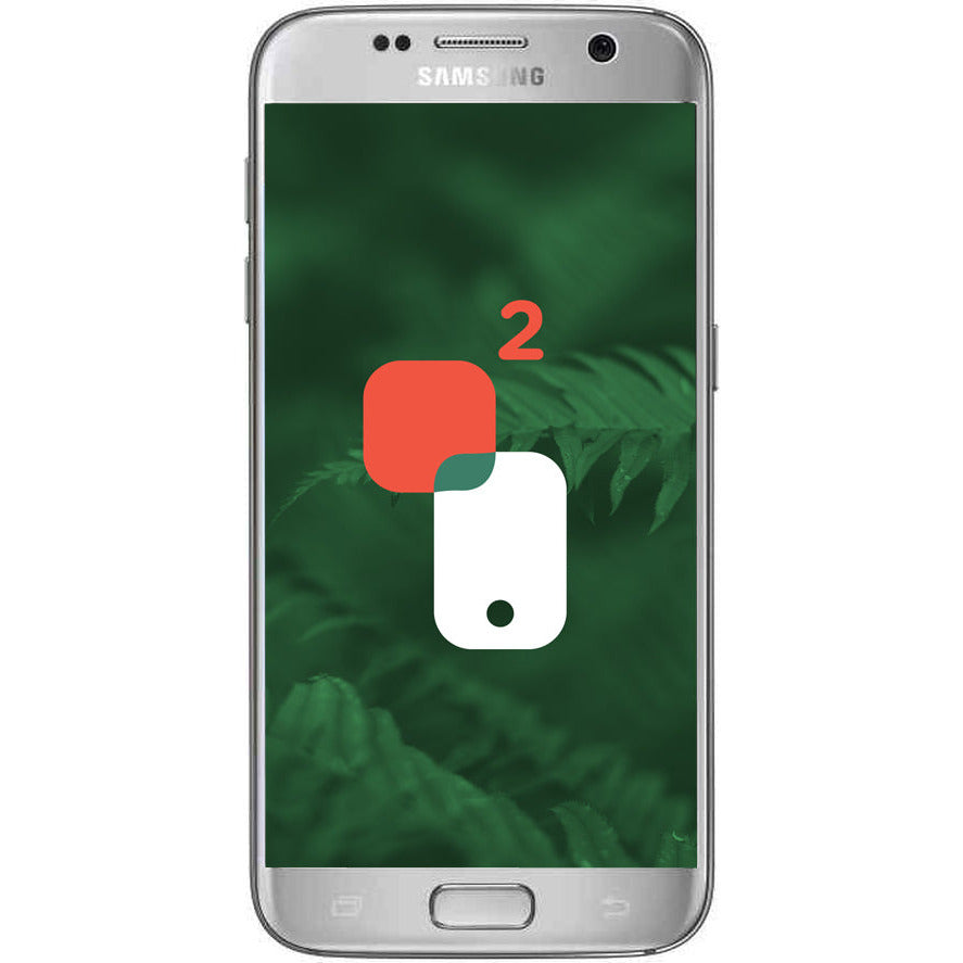 Téléphone usagé-Samsung Galaxy S7 Déverrouillé Argent 32go 8/10-SecondCell.ca