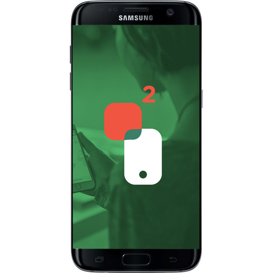 Téléphone usagé-Samsung Galaxy S7 Edge Bell Noir 32go 8/10-SecondCell.ca