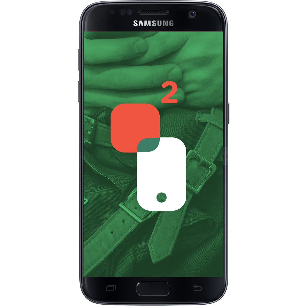 Téléphone usagé-Samsung Galaxy S7 edge Déverrouillé Noir 32go 6/10-SecondCell.ca