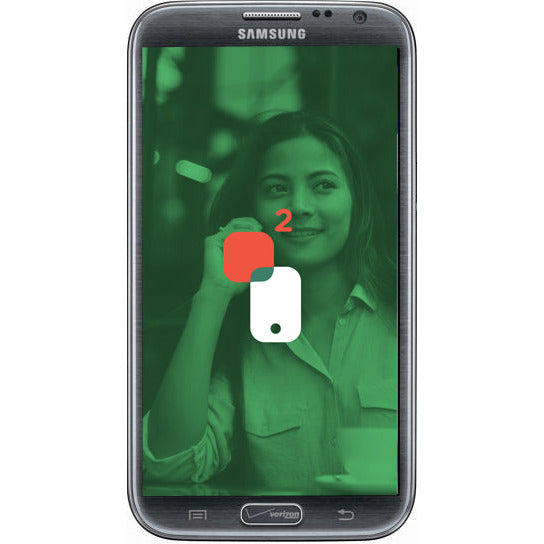 Téléphone usagé-Samsung Galaxy Note 2 Déverrouillé Noir 16go 7/10-SecondCell.ca