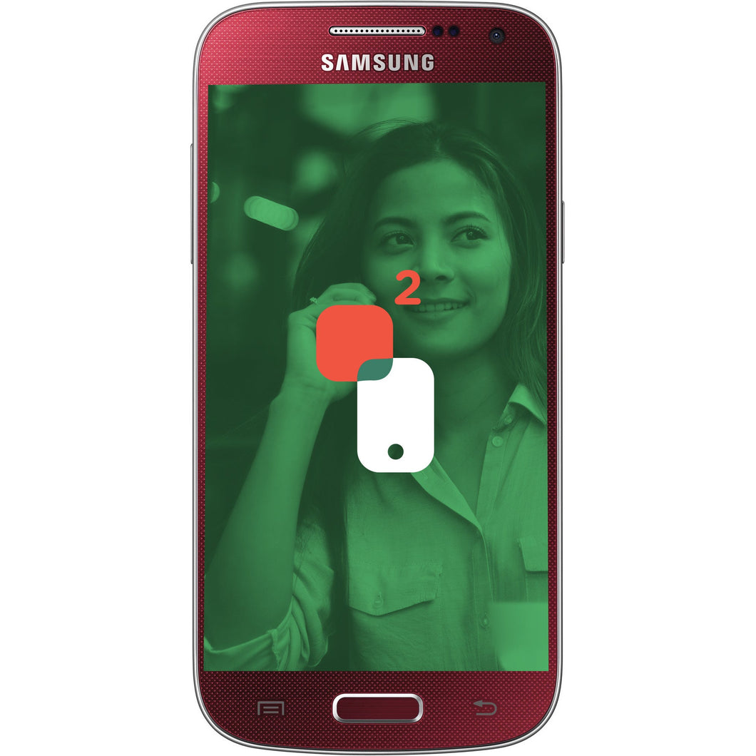 Téléphone usagé-Samsung Galaxy S4 Déverrouillé Rouge 16go 9/10-SecondCell.ca